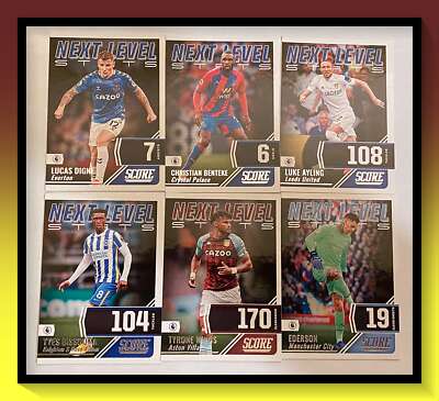 21-22 Panini Premier League Score trading Cards Next Level Stats