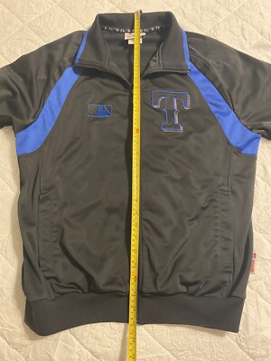 テキサス　レンジャース　Majestic　ジャケット Majestic Texas Rangers Jacket Sz Large FREE SHIPPING | eBay