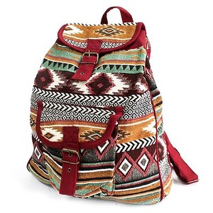 boho style backpack