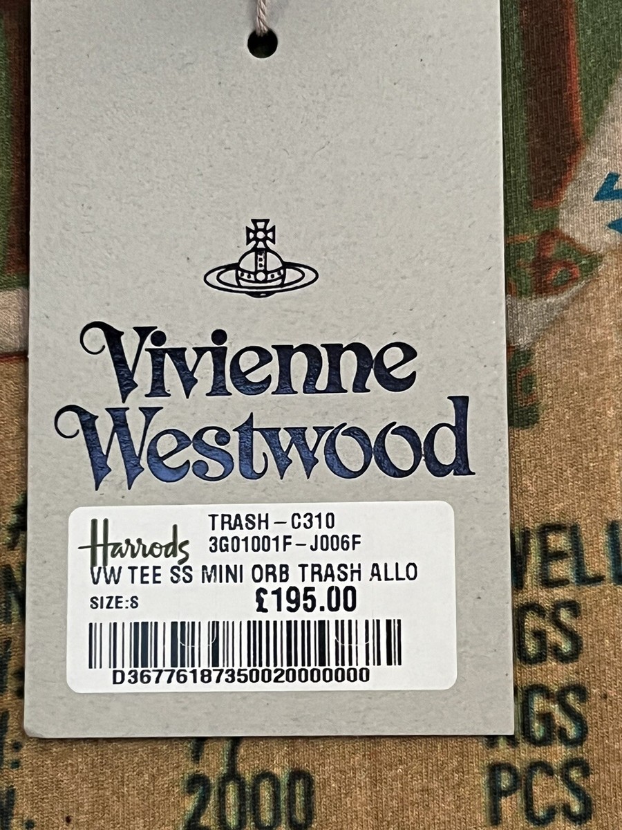 Vivienne Westwood S/S Tee ラビッシュプリントビッグTシャツ VW