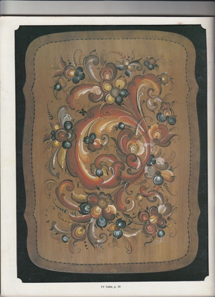 Libro de pintura de arte popular decorativo de regalos de pintura de rosas de Gayle por Gayle Oram Vol1 Foto 2 de 2