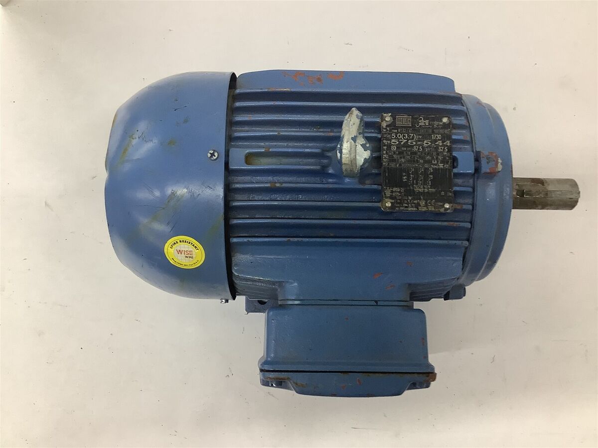 WEG W21 CC029A AC Motor Severe Duty 5.0HP 5.44AMP 575V WEG W21 CC029A AC Motor Severe Duty 5.0HP 5.44AMP 575V