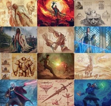 MTG The Brothers' War Art Series NON-SIGNATURE Cards - CHOOSE YOUR STYLE