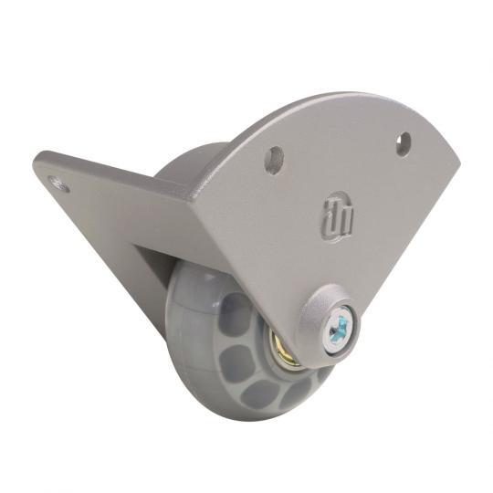 Eckeinbaurolle Mit 48mm - Rad In Alu - Druckgussgehäuse Adam Hall