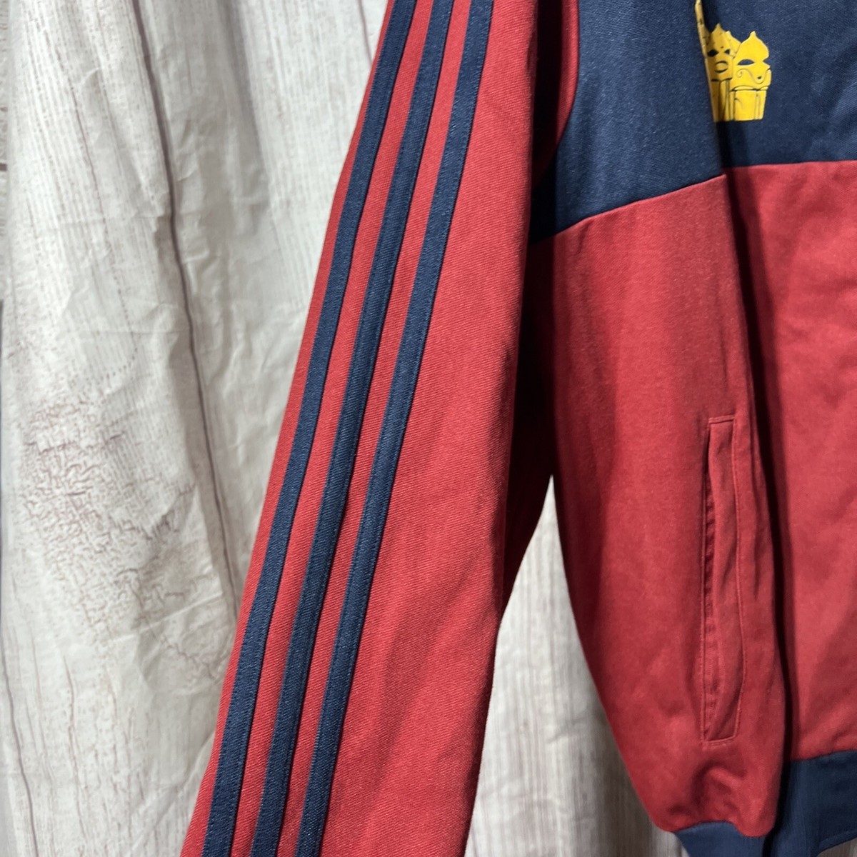 Vintage Adidas Barcelona Soccer Jacket Men's Size XL Futbol