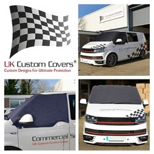 Vw T6/T6.1 Transporter Deluxe Windscreen Screen Curtain Wrap Cover (Inc Pop-Top)