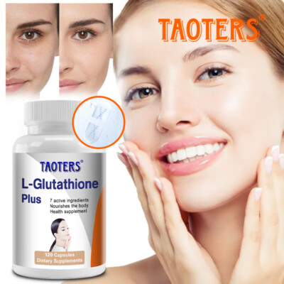 L-Glutathione Whitening Skin Lightening Dark Spots Remover 120 Capsules | eBay L-Glutathione Whitening Skin Lightening Dark Spots Remover 120 Capsules | eBay