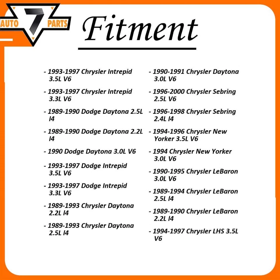 Pinça de freio a disco traseira LH RH Nugeon compatível com Dodge Daytona 1989 1990 - Imagem 2 de 4