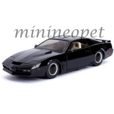 JADA 30086 KNIGHT RIDER KITT PONTIAC FIREBIRD K.I.T.T. SCANNER LIGHT 1/24 BLACK