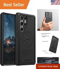 Galaxy S24 Ultra Case, Rugged Series, Magnetic Case with Twist Lock, Drop Tes...
