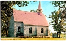 POSTCARD ASSUMPTION CHAPEL COLD SPRING MINNESOTA FATHER VICTOR RONELLIENFITSCH