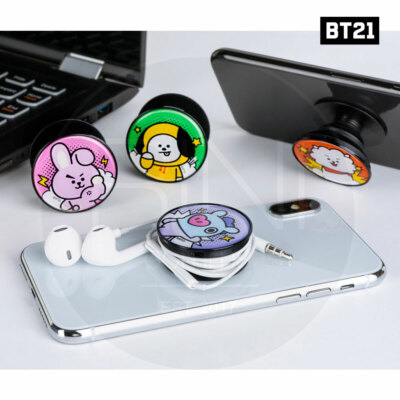 BTS BT21 Official Authentic Goods V GRIP By S2B + Tracking Number