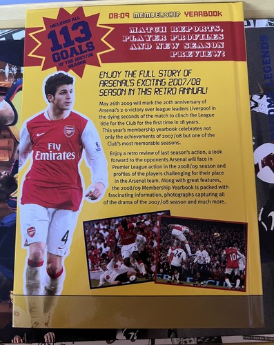 Official Arsenal Membership Pack 2008/2009 -- Become Legends -- COMPLETE - Picture 7 of 15