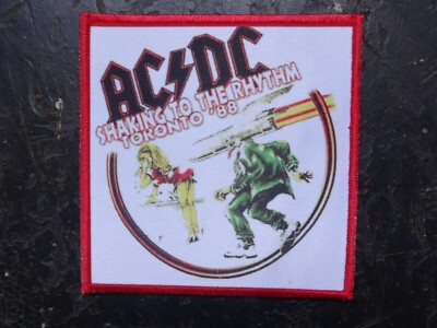 AC/DC Patch Hard Rock, Bluesrock, Rock  n  Roll Toronto 1988  66