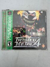 Twisted Metal 4 PS1 PlayStation 1 Complete CIB Greatest Hits Clean Disc
