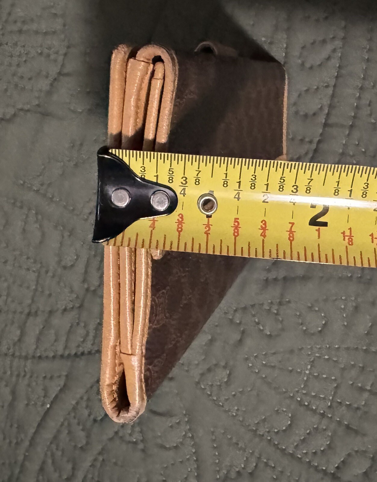 Authentic Celine Vintage Macadam  Checkbook Walle… - image 23