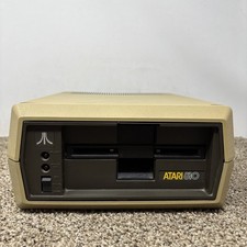 Atari 810 Disk Drive For Atari 8 bit Computers Tested Working NO CABLES