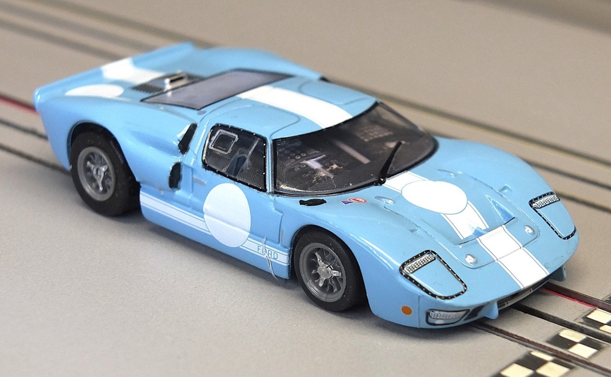 AFX Ford GT40 Mark II Mega G+ HO Slot Car Limited Edition #1085