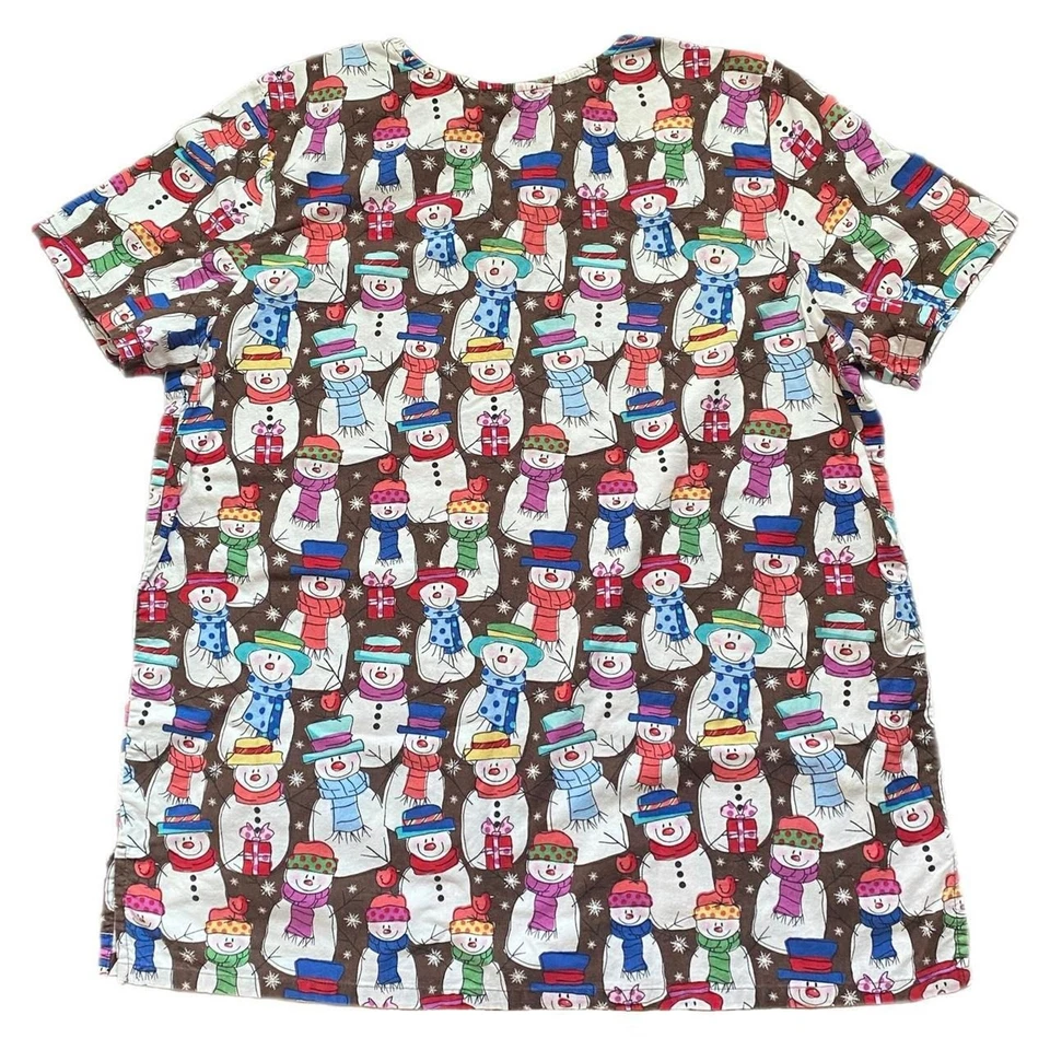 Paquete de 2 Exfoliantes Navideños Muñeco de Nieve Marca Tafford De Colección Y2K - Para Mujer M Foto 4 de 4