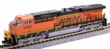 KATO N  176-8959 GE ES44AC BNSF "SWOOSH" RD #5959 FACTORY NEW!!!