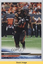 2025 Upper Deck CFL Gold William Stanback #4 READ 08ps