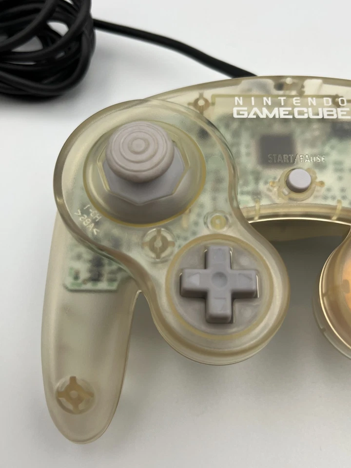 Official OEM Nintendo GameCube Controller Clear Skeleton DOL-003 JP - Excellent - Image 3 of 4