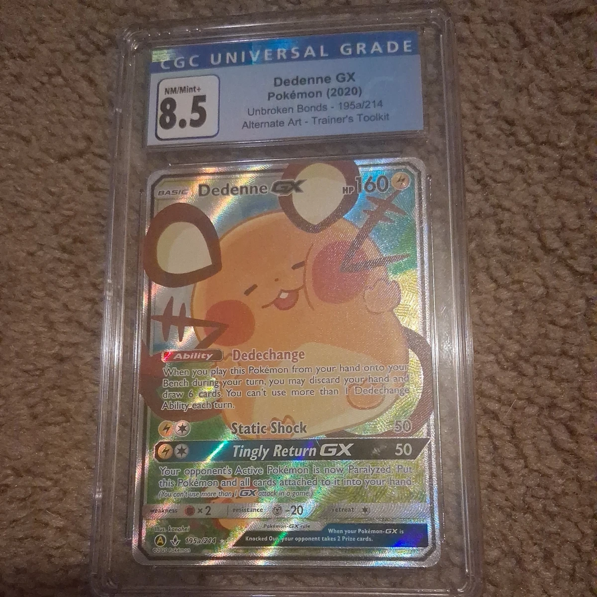 Dedenne GX 195A/214 Alternate Art for sale | eBay