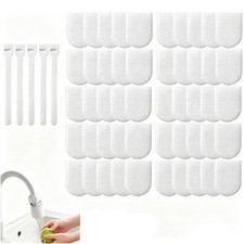 50PCS Faucet Filter Cotton Bag, High Density Faucet Filter, Faucet Sediment Filt