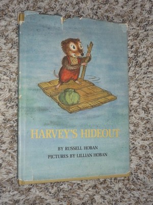 Harvey s Hideout By Russell & Lillian Hoban 1969 First Edition Hardcover DJ