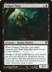 Golgari Thug - 48/90 - Duel Decks: Izzet vs. Golgari