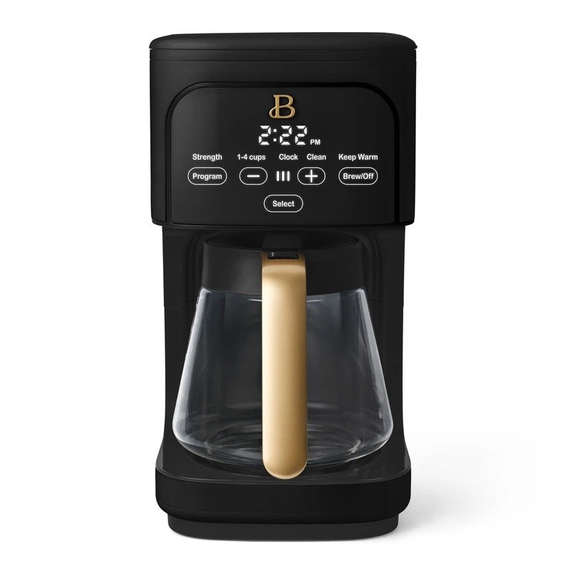 12 Cup Programmable Coffee Maker Auto Shut Off Brew Strength Selector Keep Warm