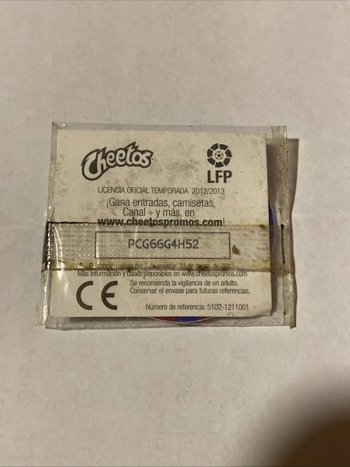 TAZO CHEETOS JORDI ALBA Nº 18 BARCELONA 2012 2013 12 13 NUEVO SIN ABRIR- RARO - Imagen 2 de 2