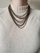 ??RARE ??Kalevala Koru Vintage Birds of Paradise Bronze Necklace