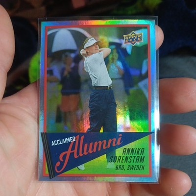 2026 Upper Deck Golf  Annika Sorenson acclaimed alumni 
