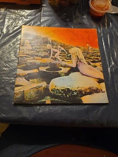 Led Zeppelin - Houses Of The Holy (LP, 1973, RL, SD 7255) VG, G+ With Word Inlay