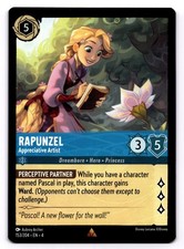 Rapunzel - Appreciative Artist 153/204 Rare Normal Lorcana Ursula's Return NM