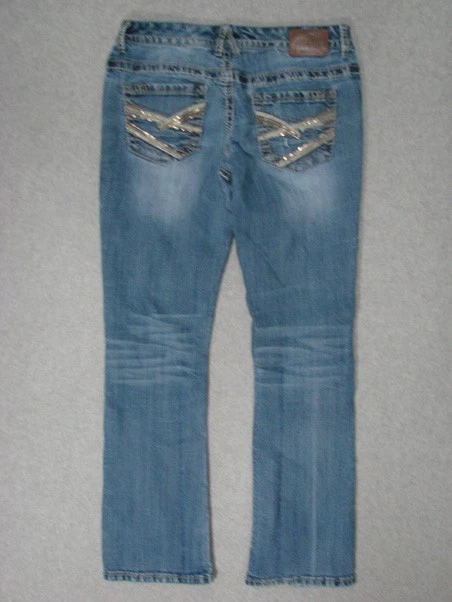 TC05451 **MAURICES** JEANS BOOT CUT MUJER talla 5/6S; JEANS SÓLIDOS Foto 2 de 4