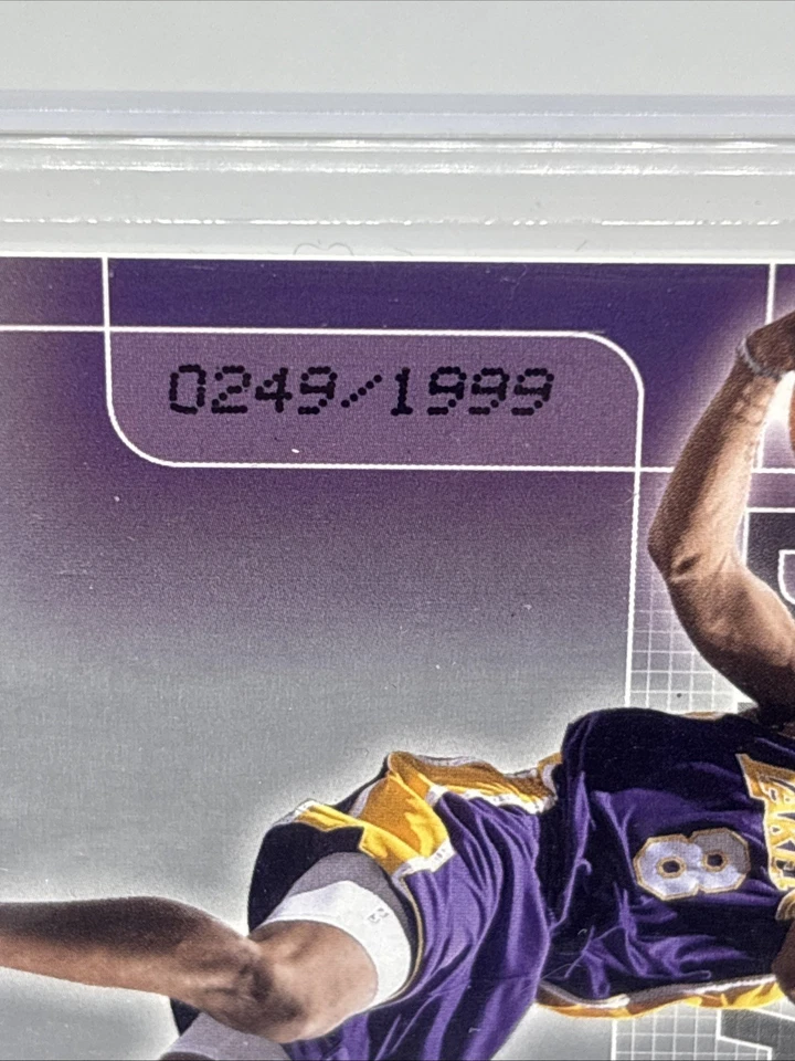 2002-03 Upper Deck Finite - Kobe Bryant #40 /1999 Lakers HOF NM - Image 2 of 3