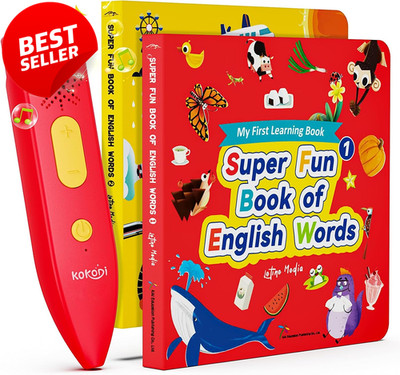 Talking Pen Sound Books Interactive Audio Learning Toy Toddlers 2-5 - US