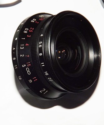 Voigtländer VM 21mm F4 Color-Skopar, Haube 39-m Adapter Frontkappe Leica M