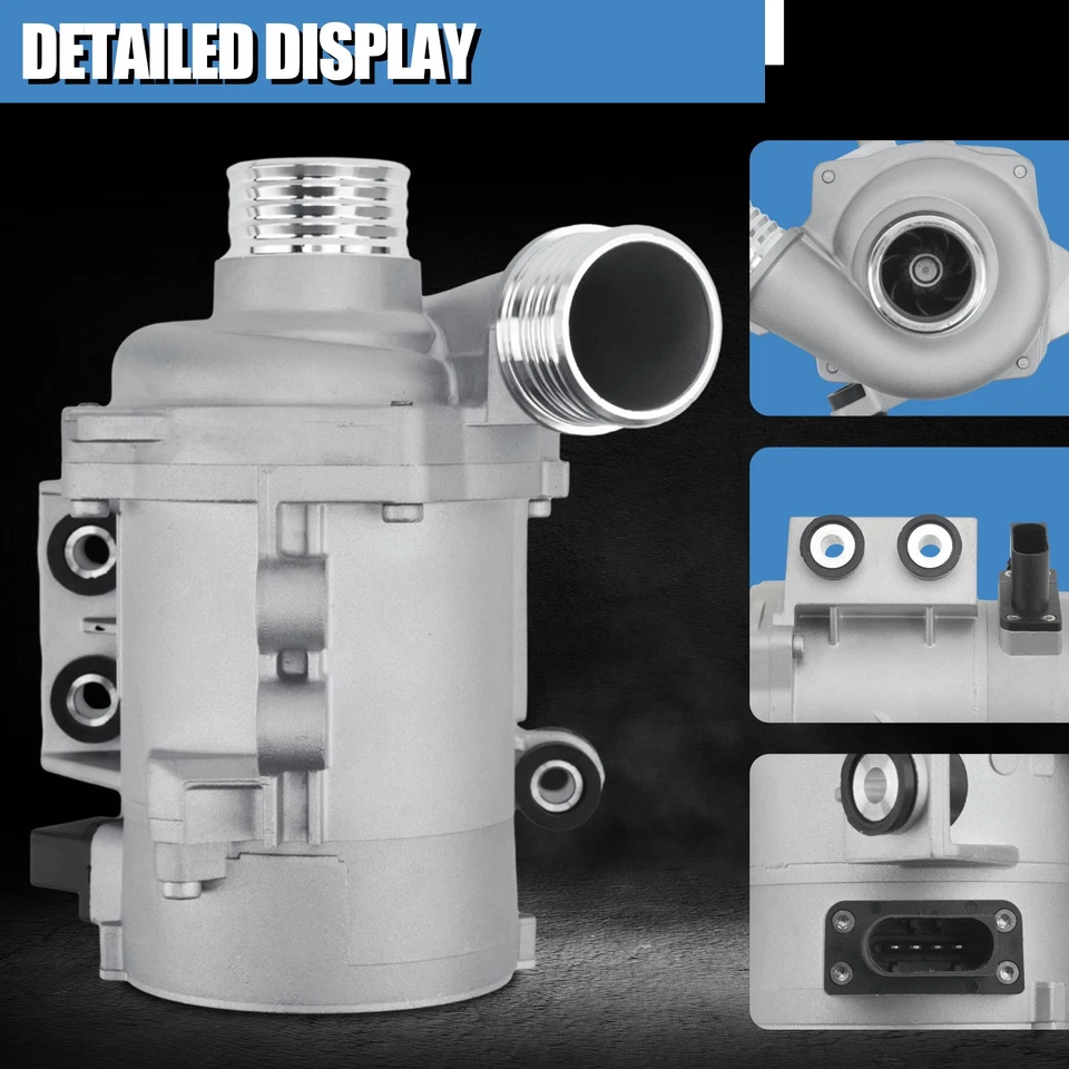 Electric Water Pump W/ Thermostat & Bolt 11517586925 For BMW 128i 325i 328i 528i - Image 2 of 4