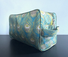 Liberty Medium Wash Bag Caesar Print Toiletry Makeup Bag ~ NEW