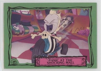 1990 Dart Beetlejuice Cartoon Panic at the Shocking Mall #12 00ir