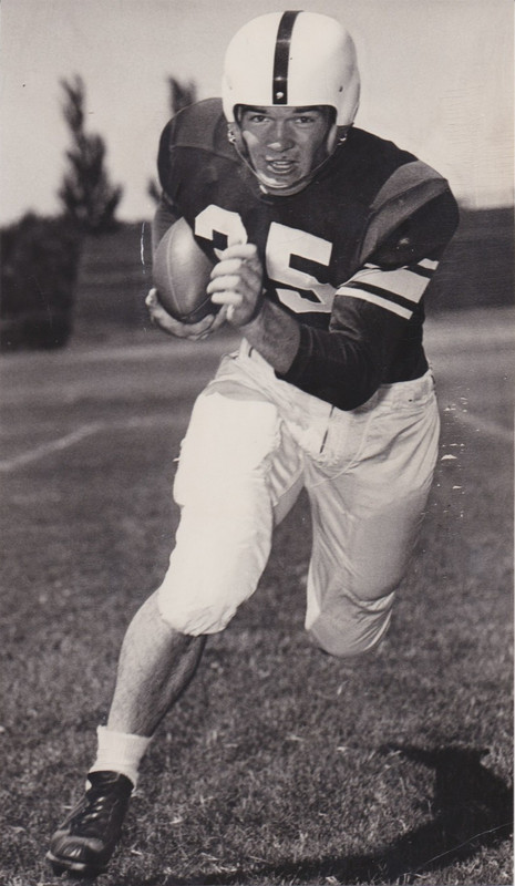 1952 Press Photo Oklahoma Sooners Football Billy Vessels Leads Big 7 in TD's