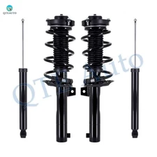 Set of 4 Front Quick Complete Strut-Coil Spring-Rear Shock For 2015-2018 Audi Q3