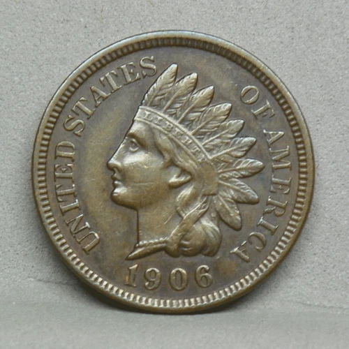 1906 INDIAN HEAD CENT, XF (PL-33)