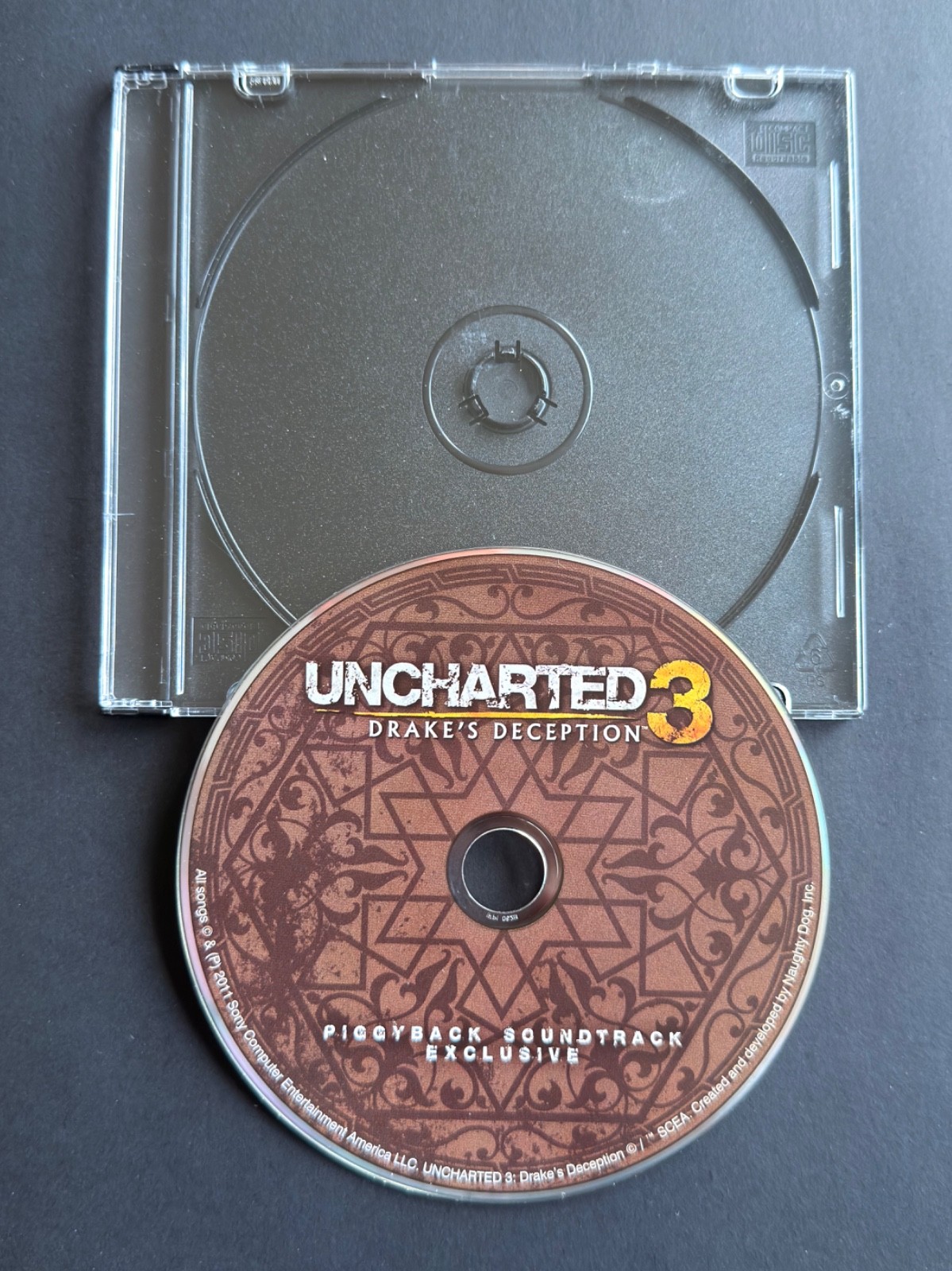 Uncharted 3 Drake Deception OST Édition Collector Vinyle Audiophile Piggyback