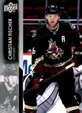 2021-22 Upper Deck #258 Christian Fischer