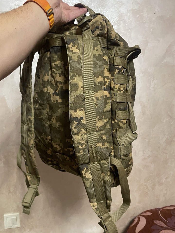 combat military backpack Ukraine Army War PIXEL Camo BACKPACK ZSU ...