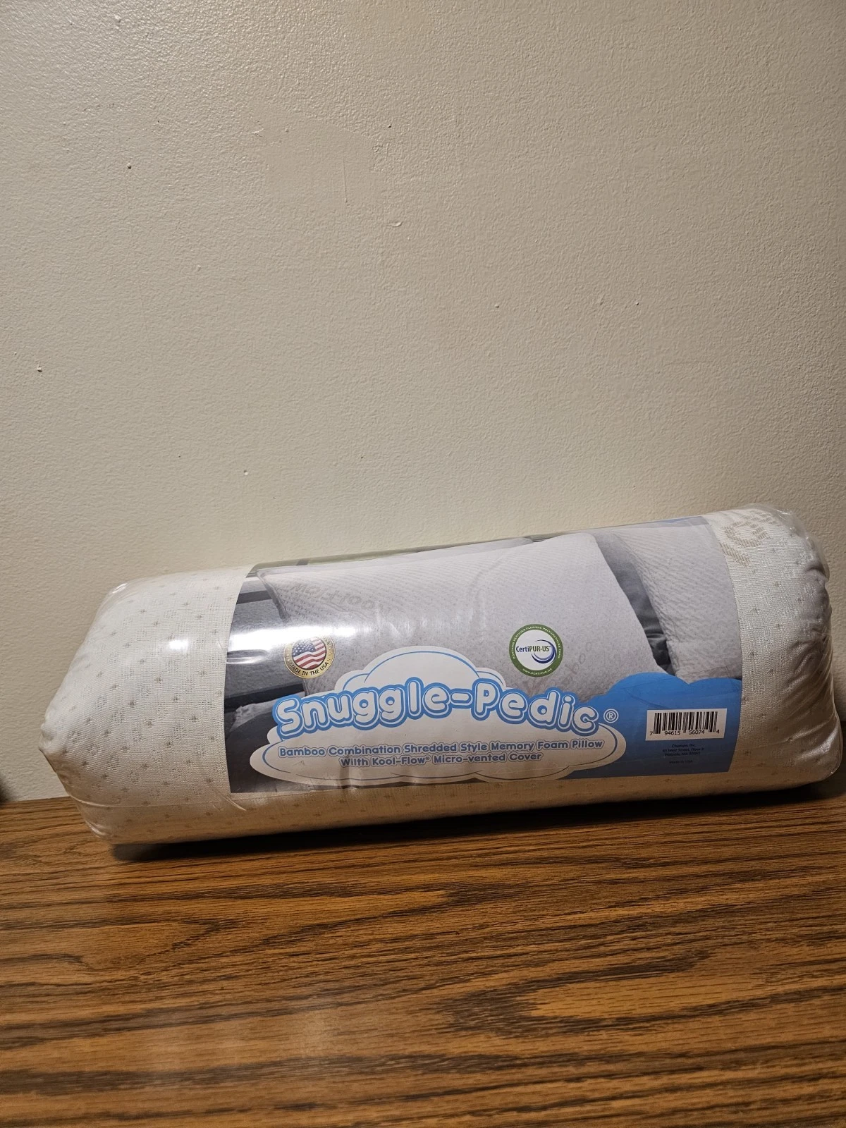 Snuggle-Pedic Memory Foam Pillow